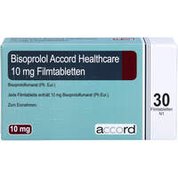Bisoprolol Accord Healthcare 10 mg Filmtabletten, 30 st, Accord Healthcare GmbH