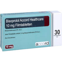 Bisoprolol Accord Healthcare 10 mg Filmtabletten, 30 st, Accord Healthcare GmbH