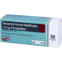 Bisoprolol Accord Healthcare 10 mg Filmtabletten, 50 st, Accord Healthcare GmbH