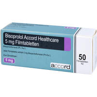 Bisoprolol Accord Healthcare 5 mg Filmtabletten, 50 st, Accord Healthcare GmbH