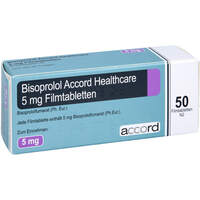 Bisoprolol Accord Healthcare 5 mg Filmtabletten, 50 st, Accord Healthcare GmbH