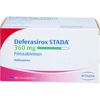 Deferasirox STADA 360 mg Filmtabletten, 90 st, STADAPHARM GmbH