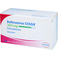 Deferasirox STADA 360 mg Filmtabletten, 90 st, STADAPHARM GmbH