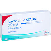 Lacosamid STADA 50 mg Filmtabletten, 56 Stk., STADAPHARM GmbH