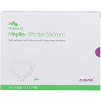 MEPILEX Border Sacrum Schaumverb.haft.16x20 cm st., 10 st, Emra-Med Arzneimittel GmbH