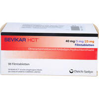 Sevikar HCT 40 mg/5 mg/25 mg Filmtabletten, 98 st, CC Pharma GmbH