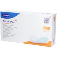 Zetuvit Plus Silicone Border Oval 12x23cm, 10 st, Paul Hartmann AG