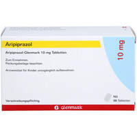 Aripiprazol-Glenmark 10 mg Tabletten, 98 st, Glenmark Arzneimittel GmbH