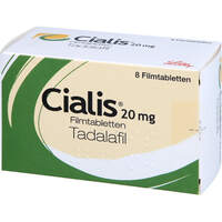 CIALIS 20 mg Filmtabletten, 8 Stk., Abacus Medicine A/S