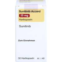 Sunitinib Accord 25 mg Hartkapseln, 30 st, Accord Healthcare GmbH