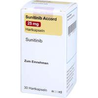 Sunitinib Accord 25 mg Hartkapseln, 30 st, Accord Healthcare GmbH