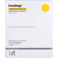 innohep 14.000 Anti-Xa I.E./0.7ml Inj.-Lsg.i.e.FS, 10 st, kohlpharma GmbH