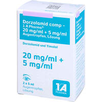 Dorzolamid comp-1A Pharma 20mg/ml+5mg/ml Augentr., 2x5 ml, 1 A Pharma GmbH