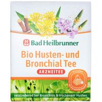 Bad Heilbrunner Bio Husten-u.Bronchial Tee Pyramie, 12x2,0 g, Bad Heilbrunner Naturheilm. GmbH & Co. KG