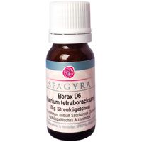 Borax D6 (Natrium tetraboracicum), 10 g, Spagyra GmbH & Co. KG
