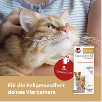 Doppelherz f&uuml;r Tiere Haut&Fell &Ouml;l f&uuml;r Katzen+Hunde, 250 ml, Queisser Pharma GmbH & Co. KG