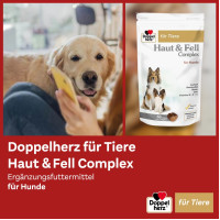 Doppelherz f&uuml;r Tiere Haut&Fell Complex f&uuml;r Hunde, 60 st, Queisser Pharma GmbH & Co. KG