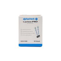 alphacheck CareSens Pro Blutzuckerteststreifen, 50 st, Berger Med GmbH