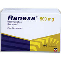 Ranexa 500 mg Retardtabletten, 100 st, Abacus Medicine A/S