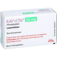 RAYVOW 50 mg Filmtabletten, 2 Stk., Organon Healthcare GmbH