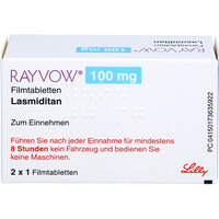 RAYVOW 100 mg Filmtabletten, 2 Stk., Organon Healthcare GmbH