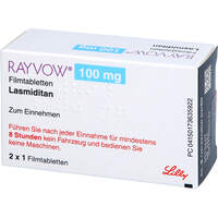 RAYVOW 100 mg Filmtabletten, 2 Stk., Organon Healthcare GmbH