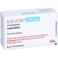 RAYVOW 100 mg Filmtabletten, 2 Stk., Organon Healthcare GmbH