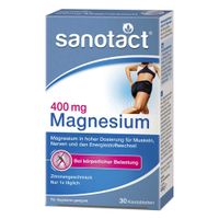 sanotact Magnesium 400 Pur Kautabletten, 30 st, Sanotact GmbH