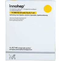 innohep 14.000 Anti-Xa I.E./0.7ml Inj.-Lsg.i.e.FS, 10x0.7 ml, CC Pharma GmbH