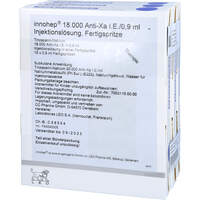 innohep 18.000 Anti-Xa I.E./0.9ml Inj.-Lsg.i.e.FS, 30x0,9 ml, CC Pharma GmbH