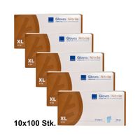 ABENA CLASSIC NITRIL HANDSCHUHE BLAU XL, 10x100 st, Abena GmbH