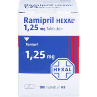 Ramipril HEXAL 1.25 mg Tabletten Dose, 100 st, HEXAL AG