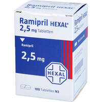 Ramipril HEXAL 2.5 mg Tabletten Dose, 100 st, HEXAL AG