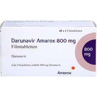 Darunavir Amarox 800 mg Filmtabletten, 60 Stk., AMAROX PHARMA GmbH