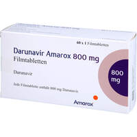 Darunavir Amarox 800 mg Filmtabletten, 60 Stk., AMAROX PHARMA GmbH