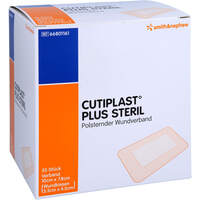 CUTIPLAST Plus steril 7.8x10 cm Verband, 55 st, + Prisoma GmbH
