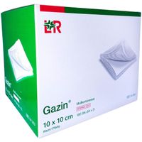 GAZIN Mullkomp.10x10 cm steril 8fach, 50x2 st, + Prisoma GmbH