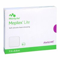 MEPILEX Lite Schaumverband 7.5x8.5 cm steril, 5 st, + Prisoma GmbH