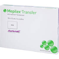 MEPILEX Transfer Schaumverband 10x12 cm steril, 5 Stk., + Prisoma GmbH