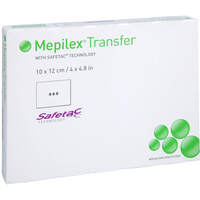 MEPILEX Transfer Schaumverband 10x12 cm steril, 5 Stk., + Prisoma GmbH