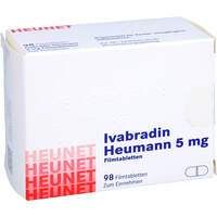 Ivabradin Heumann 5 mg Filmtabletten Heunet, 98 st, Heunet Pharma GmbH