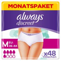 Always Discreet Inkontinenz Pants Normal M, 48 st, Halajot Einkaufs OHG