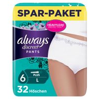 Always Discreet Inkontinenz Pants Plus Gr.L Monats, 32 st, Halajot Einkaufs OHG