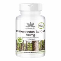 Kiefernrinden-Extrakt 500mg, 100 st, Warnke Vitalstoffe GmbH