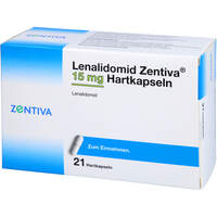 Lenalidomid Zentiva 15 mg Hartkapseln, 21 st, Zentiva Pharma GmbH
