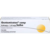 Gentamicutan comp 0.64 mg/g + 1.67 mg/g Salbe, 20 g, Dermapharm AG