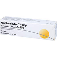 Gentamicutan comp 0.64 mg/g + 1.67 mg/g Salbe, 20 g, Dermapharm AG