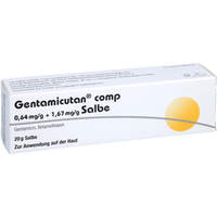 Gentamicutan comp 0.64 mg/g + 1.67 mg/g Salbe, 20 g, Dermapharm AG