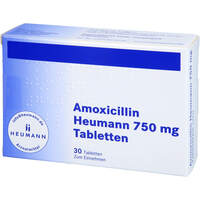 Amoxicillin Heumann 750 mg Tabletten, 30 st, Heumann Pharma GmbH & Co. Generica KG