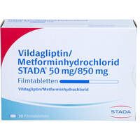 Vildagliptin/Metformin STADA 50 mg/850 mg Filmtabl, 30 Stk., STADAPHARM GmbH